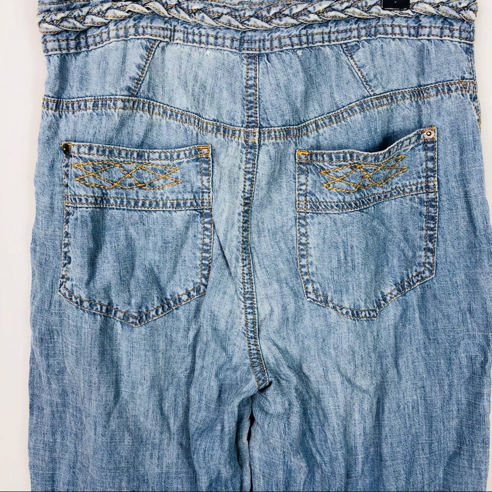 Free People Ola High Waist Braided Flares 27 - Picture 7 of 8